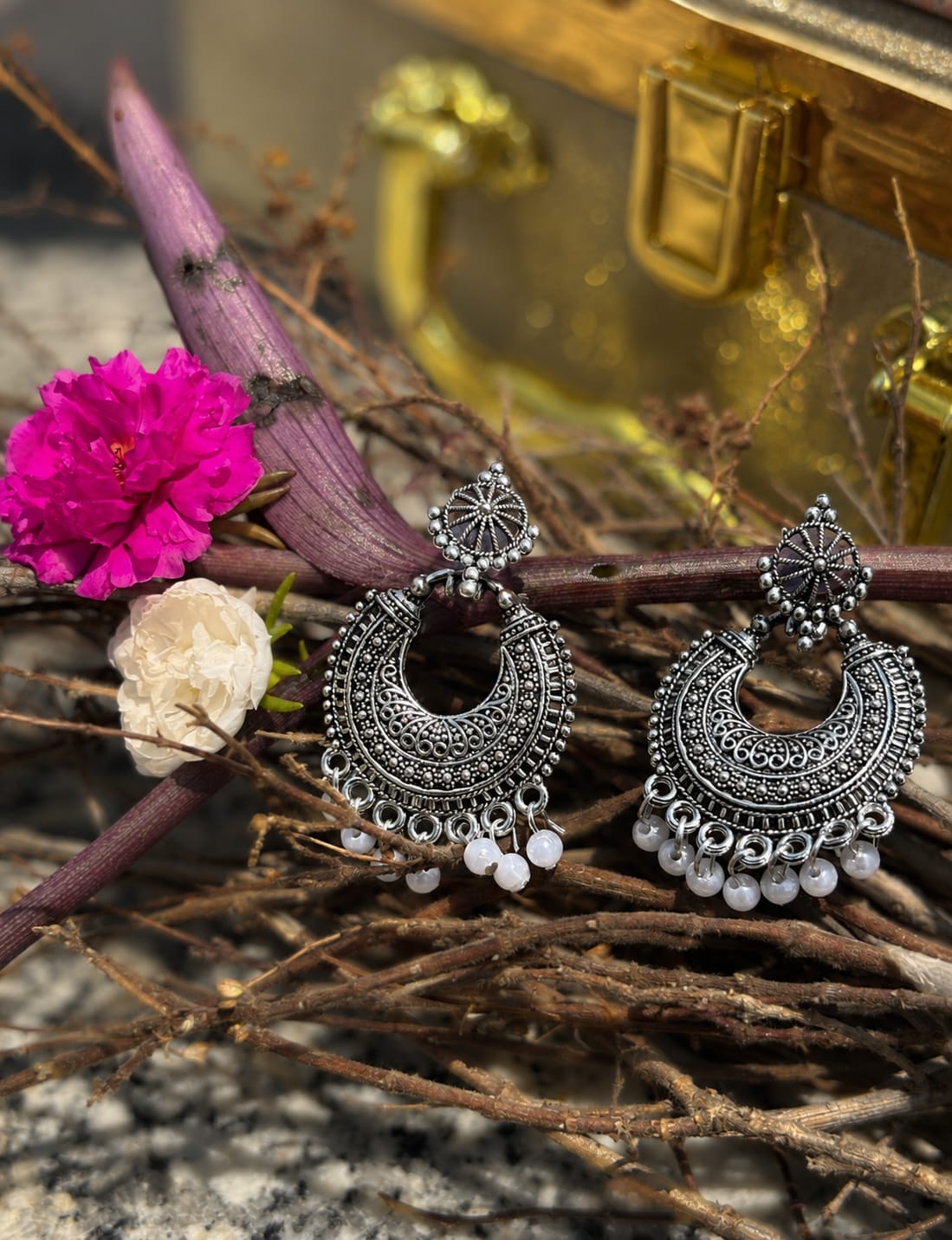 Royal Crescent Earrings