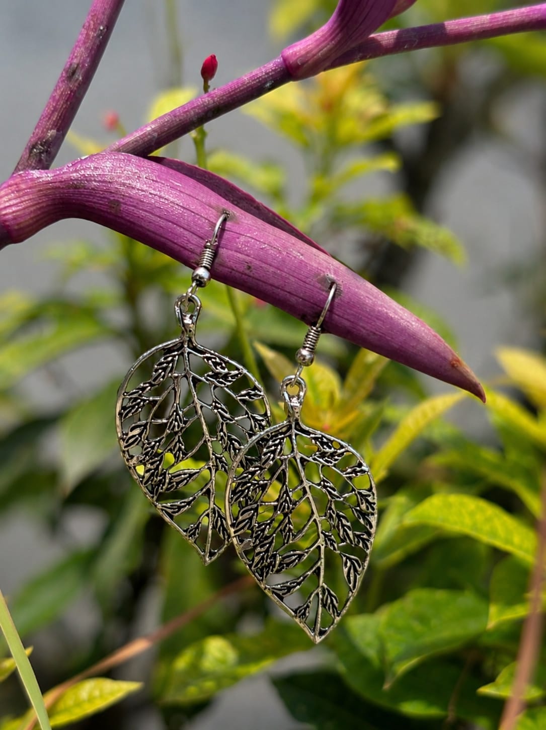 Lush Leaf Earrings