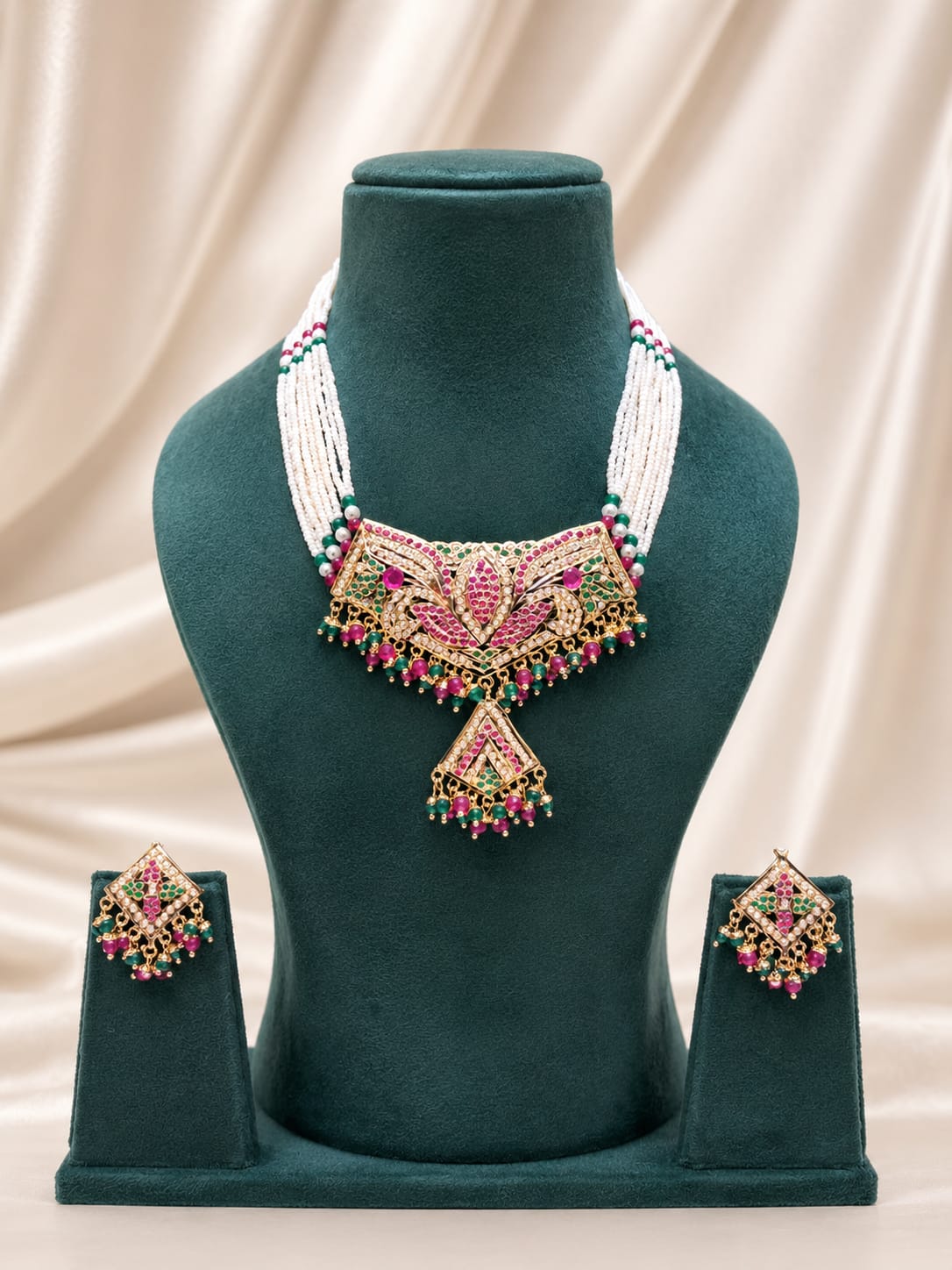 The Roselle Royale Necklace Set