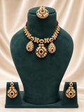 Crimson Petal Elegance Set