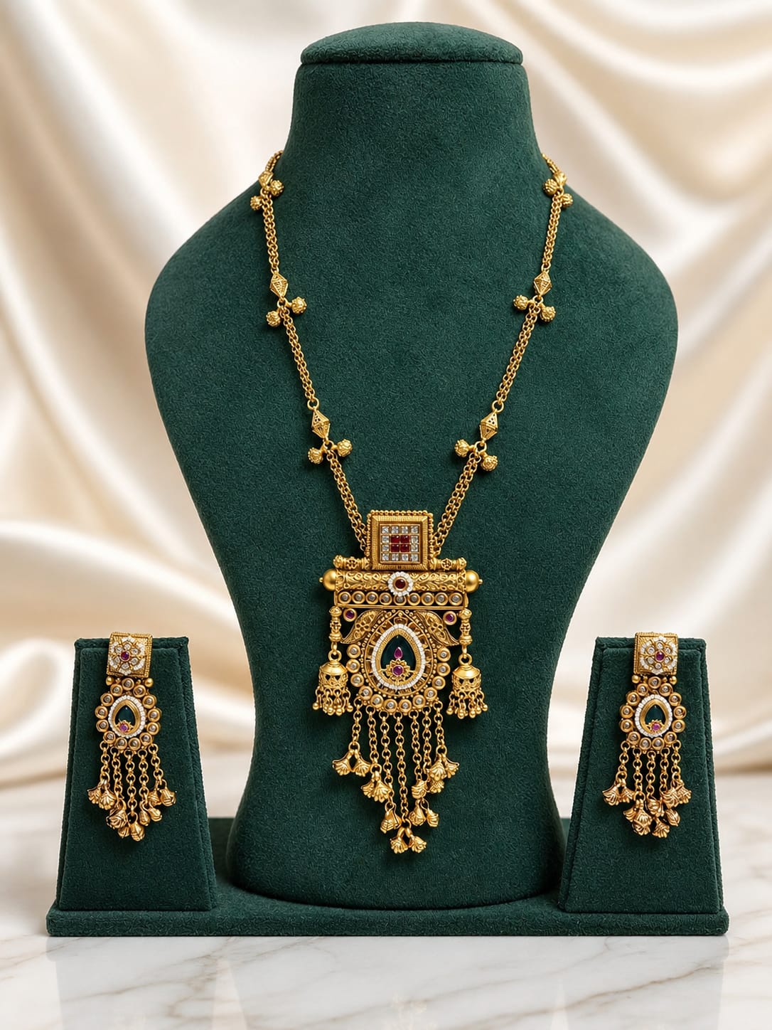 Regal Cascade Pendant Set
