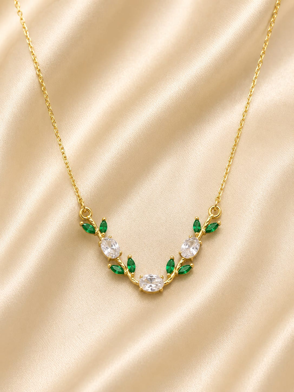 The Verdant V Grace Necklace