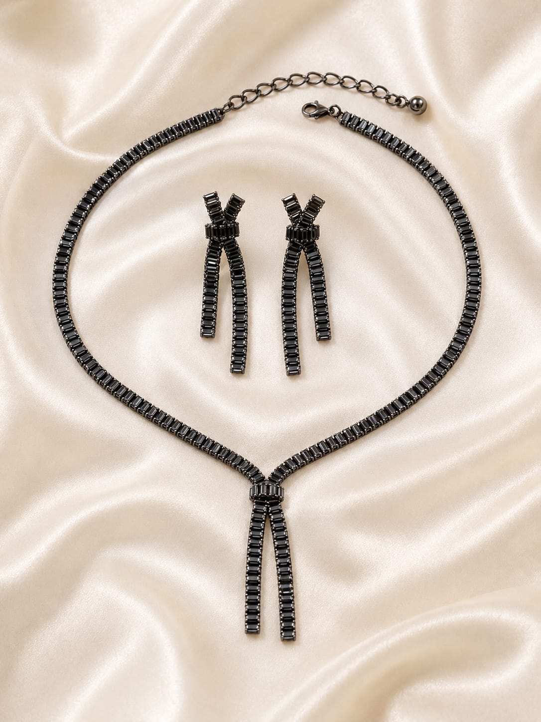 The Midnight Ribbon Elegance