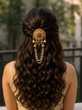 Rosette Halo Hair Ornament