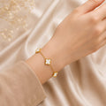 Ivory Clover Grace Bracelet