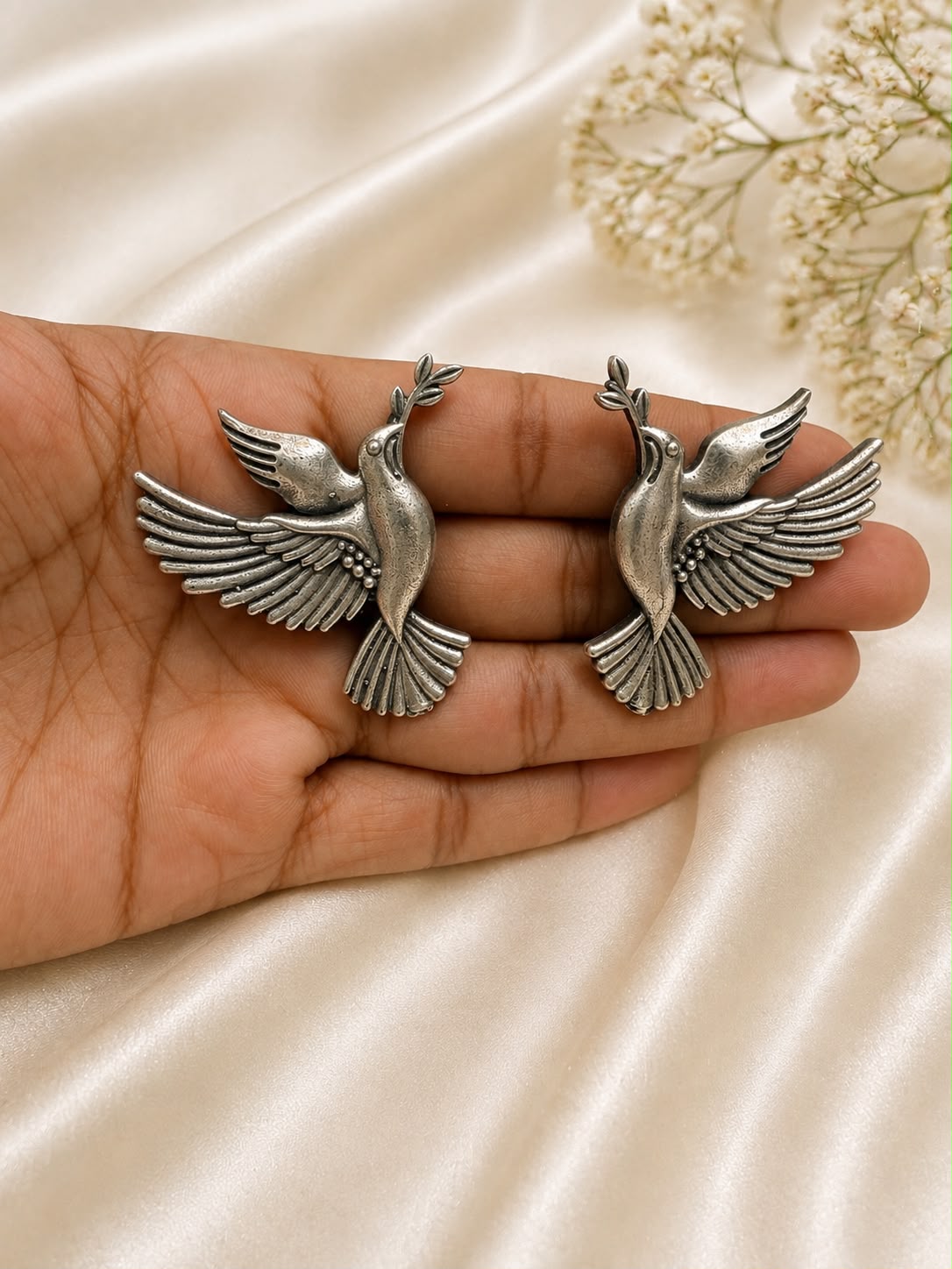 The Olive Wing Earrings