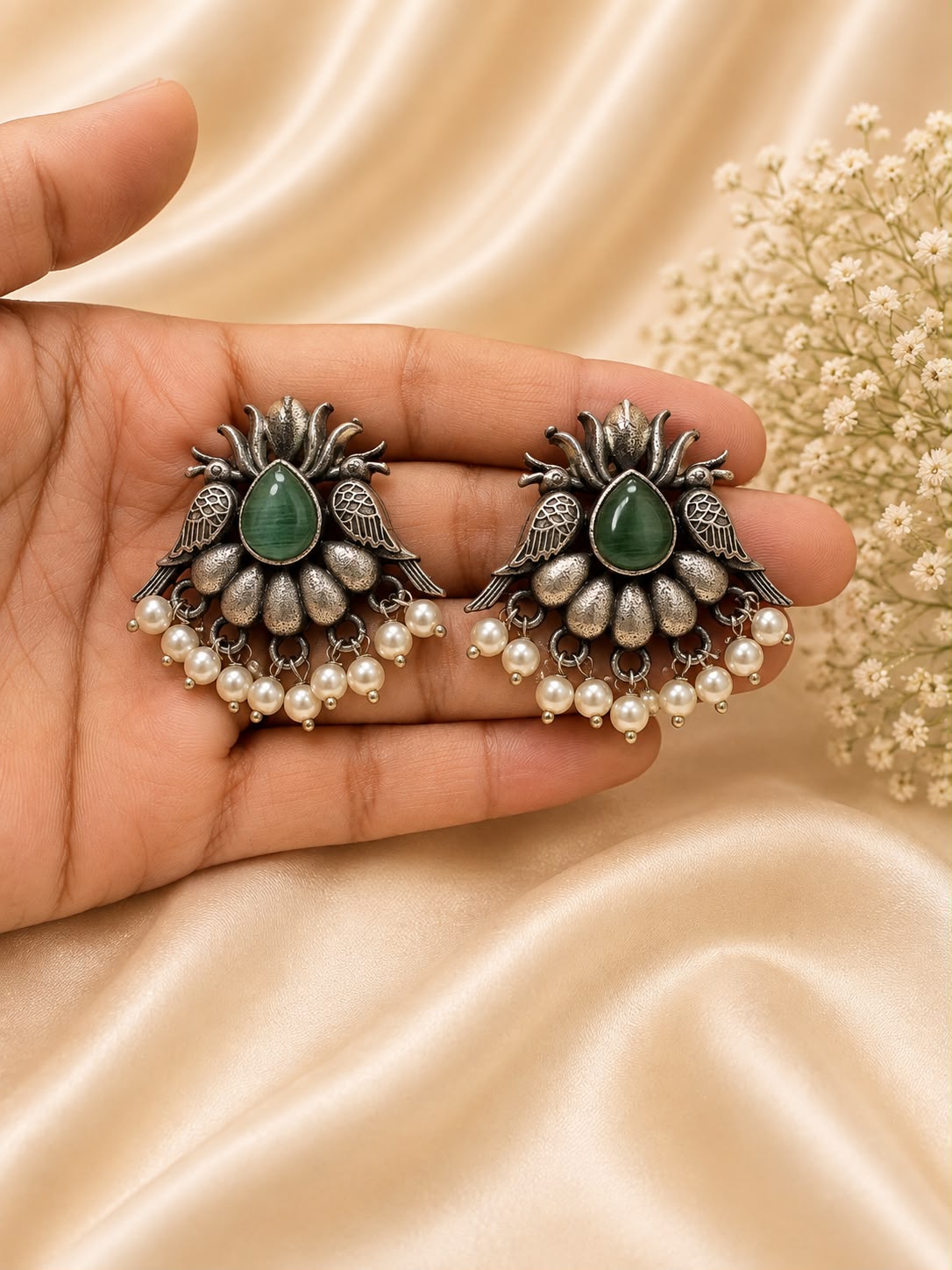 The Sylva Crown Earrings