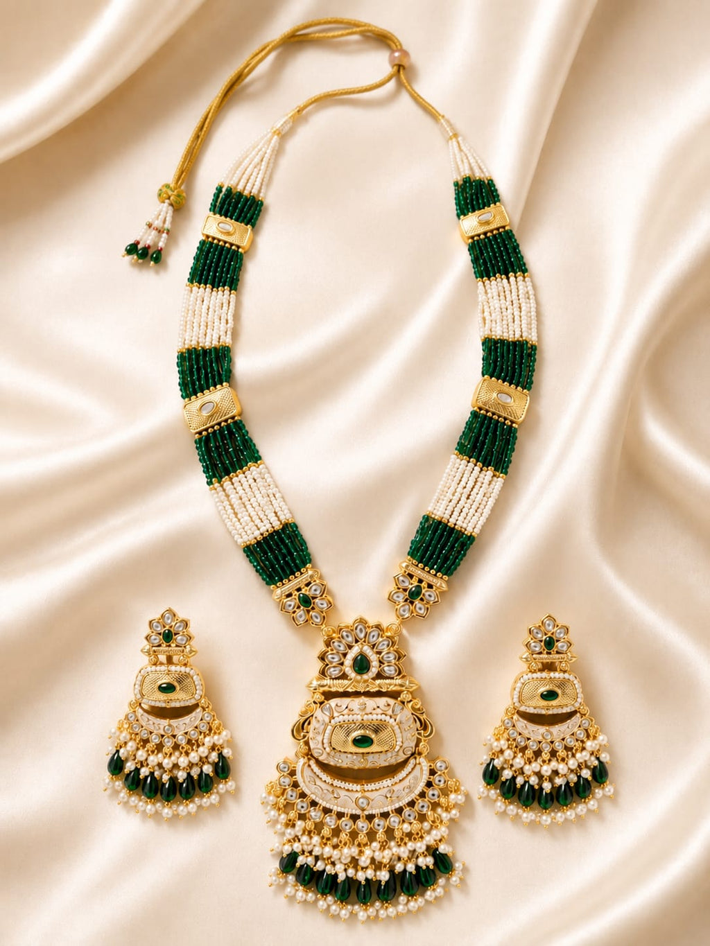 Emerald Harmony Statement Set