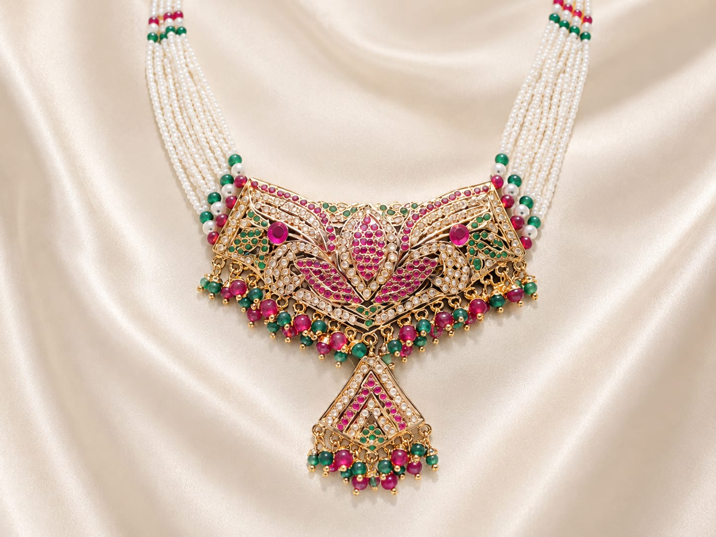 The Roselle Royale Necklace Set