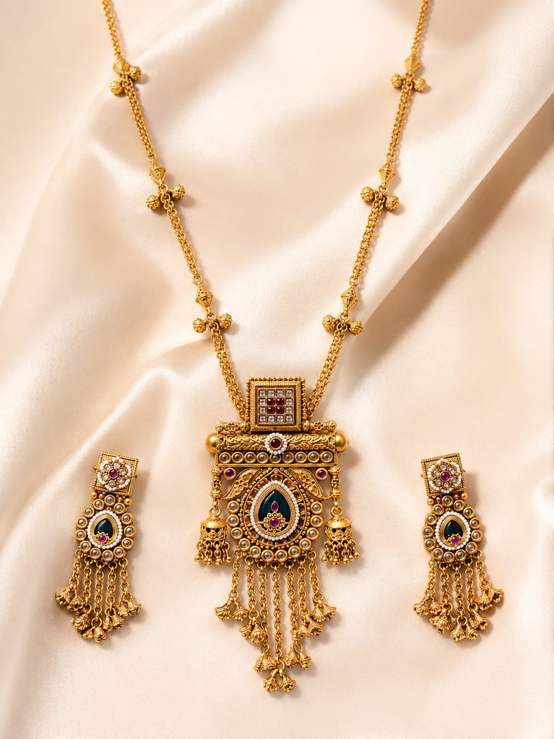 Regal Cascade Pendant Set