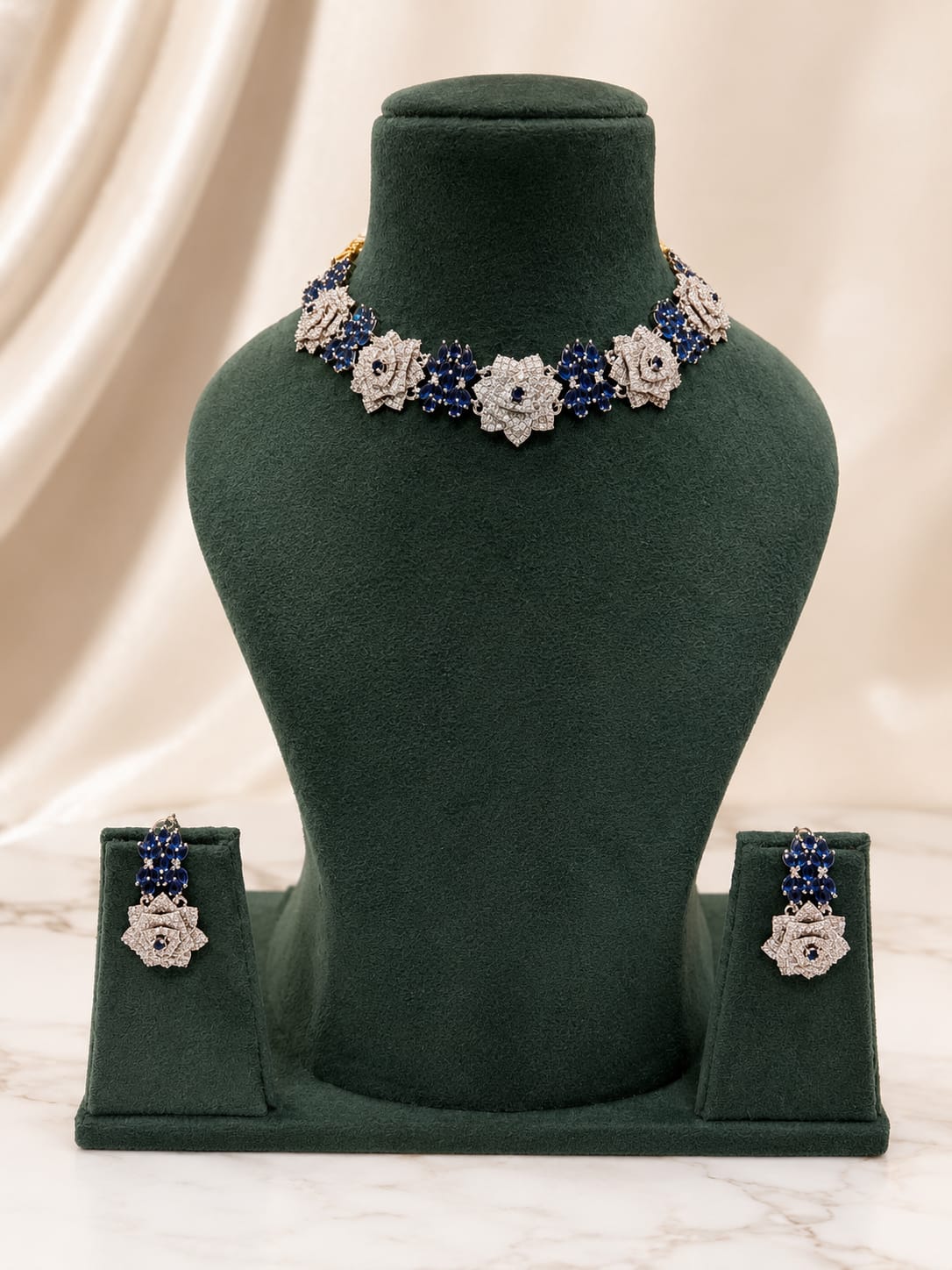 Azure Blossom Royale Set